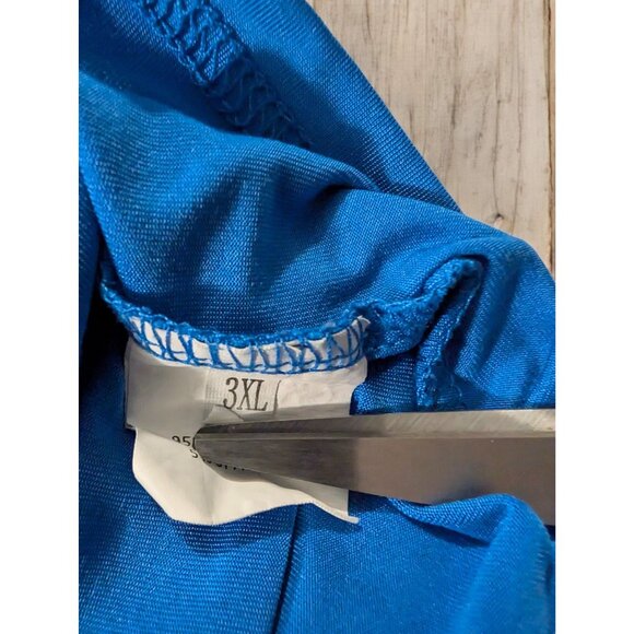 BUNDLE ONLY Blue Sleeveless Tank Top PLus Size 3XL V-Neck Cami Camisole Layers - Picture 3 of 8